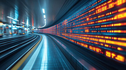 A modern business environment showcasing the concept of agility, with symbols of company transformation, representing efficiency and rapid adaptation to market changes in a minimalistic bright tone
