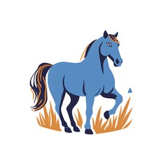 Obraz premium horse isolated on white