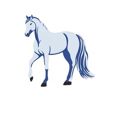 Obraz premium horse isolated on white