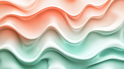 Abstract Pastel Wave Background Texture