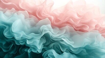 Obraz premium Abstract Pastel Wave Background Texture