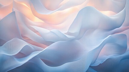 Obraz premium Abstract Blue and Orange Wave Pattern Background Texture