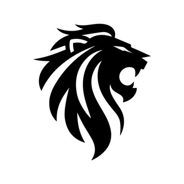 MobileRoyal heraldic lions. Black silhouette of rampant lion and griffins for logo or coat of arms. Premium wild animal crest symbols.	

