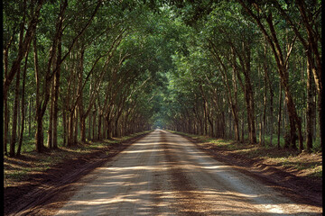 Obraz premium Teak Plantation