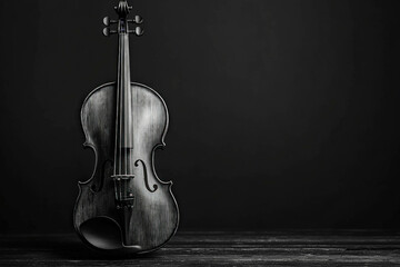Fototapeta premium Music Black Background
