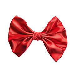 Red Satin Bow