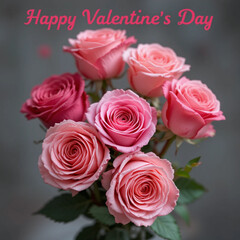 Fototapeta premium Happy Valentine's Day