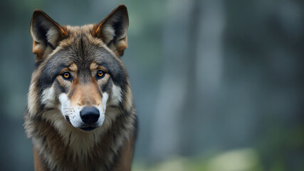 Obraz premium Grey Wolf 