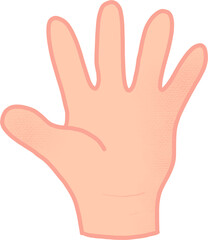 Obraz premium hand with a finger