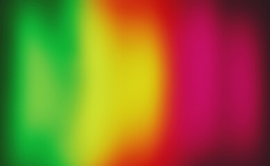 Abstract background featuring smooth gradient transitions in green, yellow, red, and pink hues, creating a vibrant and dynamic visual effect