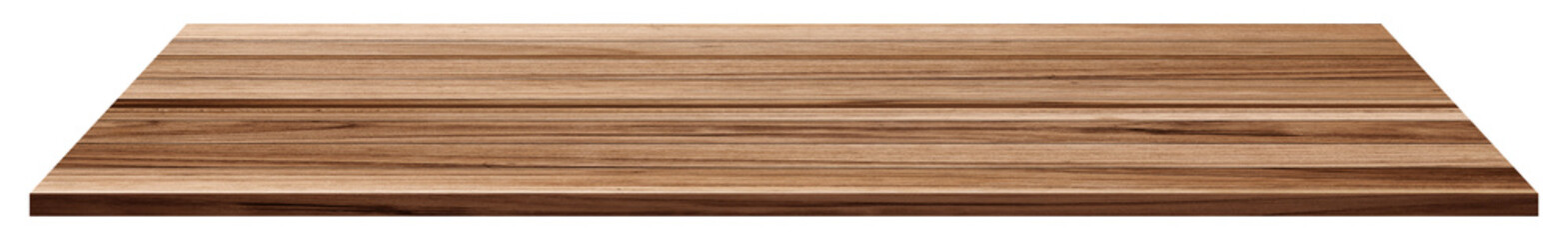 Empty wood table. Can used for display or montage your products. Wood plank in perspective.