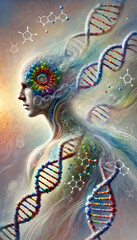 Fototapeta premium DNA, science