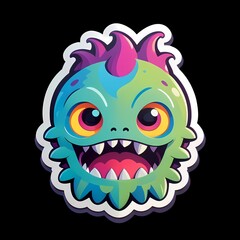 Fototapeta premium monster cartoon
