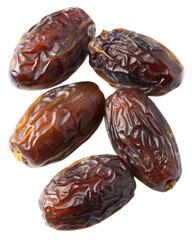 Dates isolated on white background.