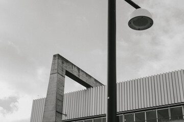 street lamp in the city
