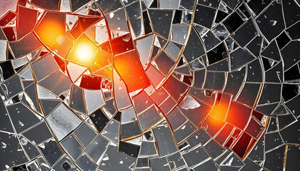 3d render of an abstract background with colorful cubes