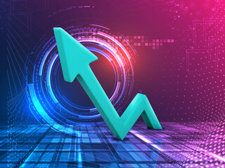 Business Growth and Target Achievement Concept