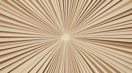 Abstract beige lines converging to a central point, creating a radial burst effect.