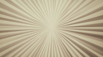 Obraz premium Abstract beige sunburst background with radiating lines.