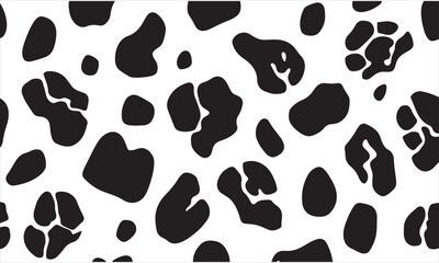 seamless leopard print isolated vector pattern background 