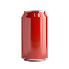 Red Aluminum Can