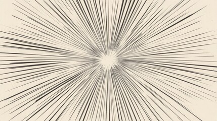 Abstract radial lines converging to a central point, creating a zoom or speed effect.