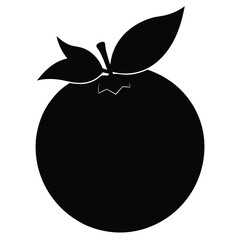 Blueberry Silhouette Vector Art and Black Color Blueberry Illustration Design