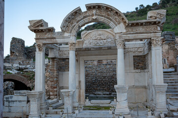 Obraz premium Ephesus Ancient City Ruins