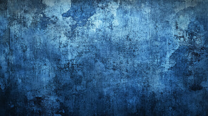 Obraz premium A grunge blue background.