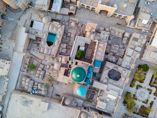 Top down view of Pahlavan Mahmoud Mausoleum