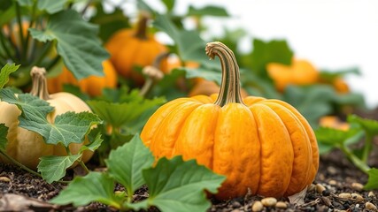 Pumpkin Seeds Gardening Homesteading Illustrations