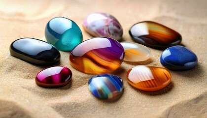 colorful stones