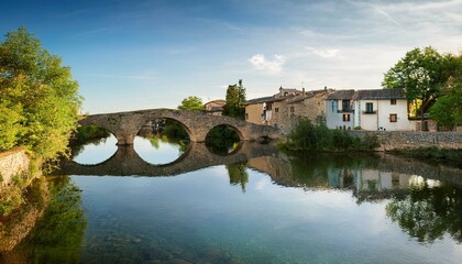 Fototapeta premium bridge over the river