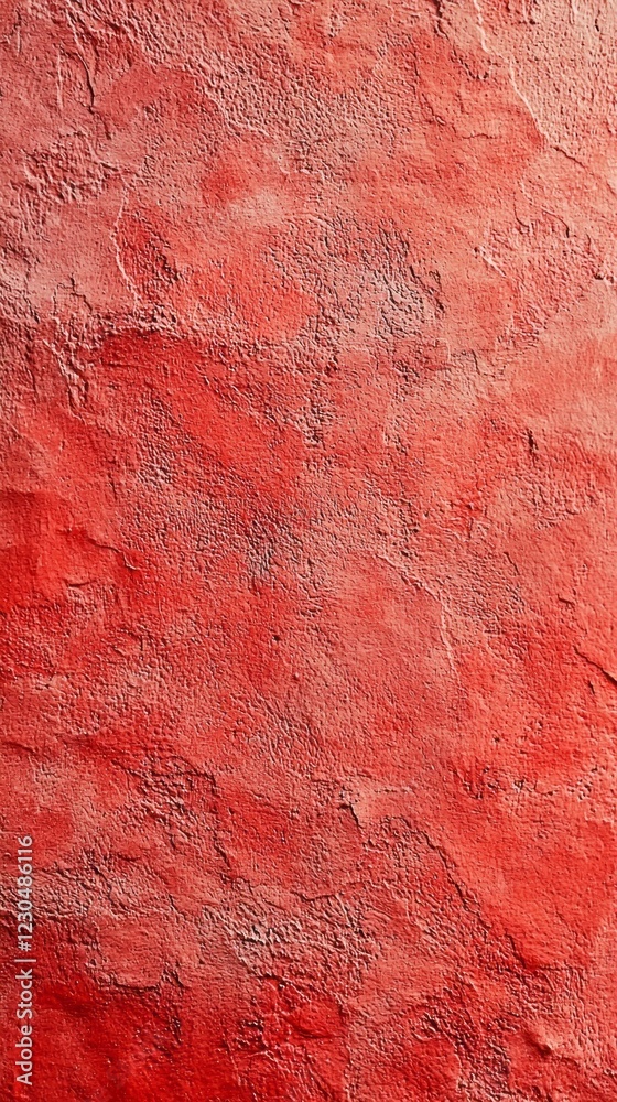 Aufkleber this bright coral background features subtle texturing that provides depth and warmth. the vibrant h