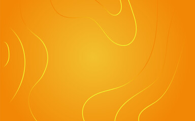 abstract orange background with waves