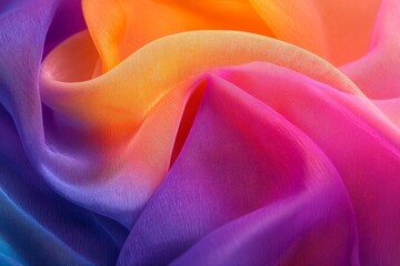 Colorful Abstract Fabric Background