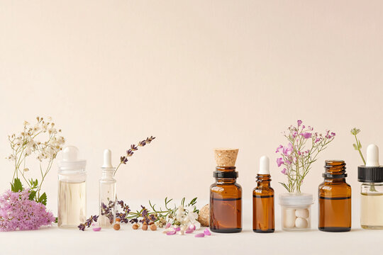 organized Bach flower remedy collection