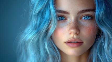 Portrait of a beautiful woman.