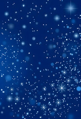 Fototapeta premium Creative blue sparkles backdrop , with white tonespng