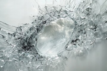 Shattered Glass Explosion