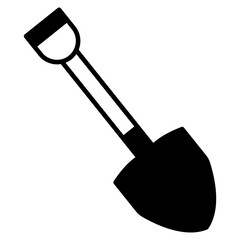 Shovel Glyph Icon