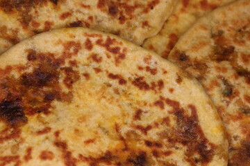 Fresh Moroccan Stuffed Bread, Aghroum Ntdount, Amazigh Bread