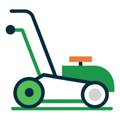 lawn mower icon design