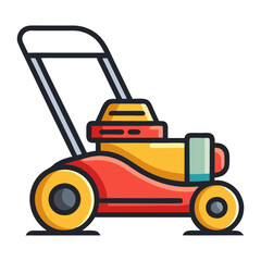 lawn mower icon design