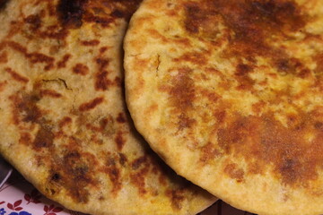 Fresh Moroccan Stuffed Bread, Aghroum Ntdount, Amazigh Bread