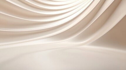 Obraz premium Abstract background with a smooth and elegant design. the background is a light beige color and has a smooth texture.