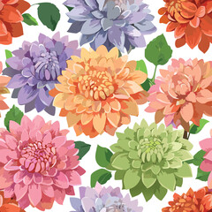 Floral pattern background vector illustration