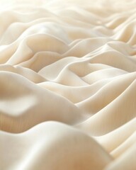 Smooth and flowing fabric texture in soft tones.