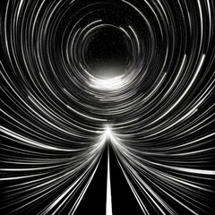 Naklejka premium Speed of Light concept with speed trails, background graphic resource