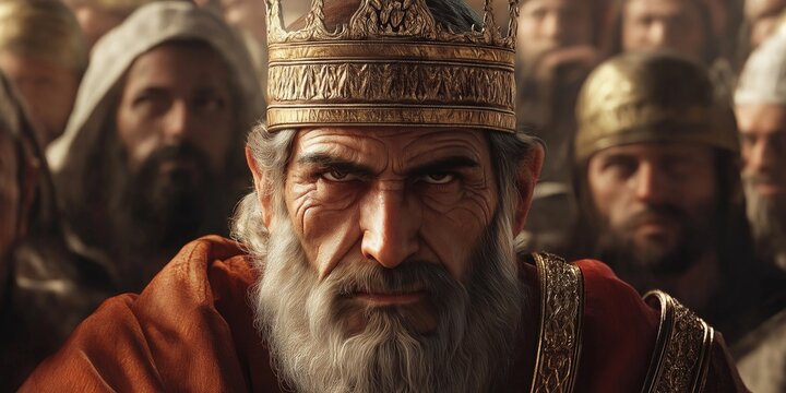 Cinematic Depiction of Ahab: The Influenced King of Israel Who Faced God's Judgment for Idolatry and Injustice